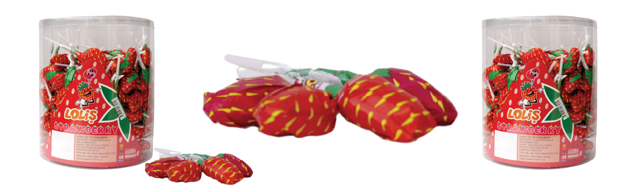 strawberry shaped